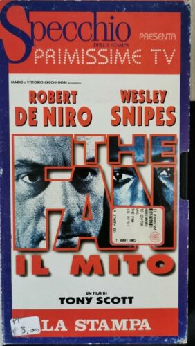 THE FAN, Il mito De Niro, Snipes, 1996 . VHS - ER