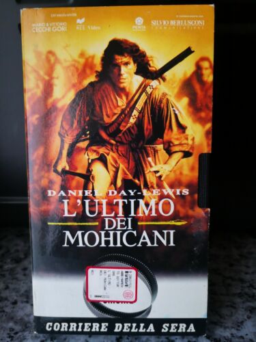 L Ultimo dei Mohicani - Vhs -1992- Corriere della sera -F