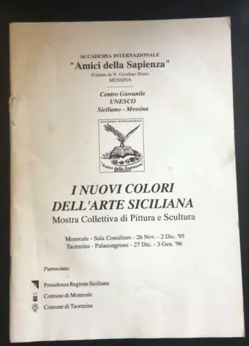 I nuovi colori dell’arte siciliana - Autori Vari, Centro Giovanile Unesco - P