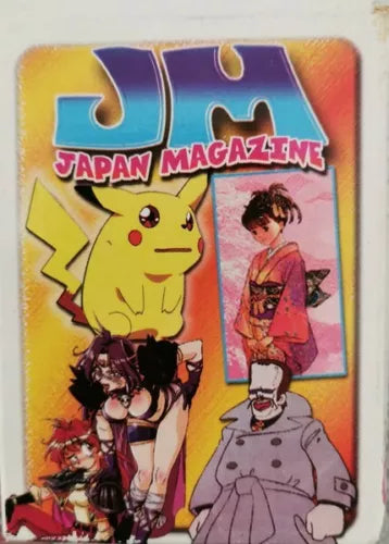 Japan Magazine - set carte francesi con personaggi anime - ER