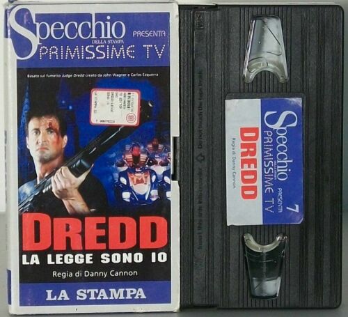 Dredd La legge sono io- vhs - 1995 - La Stampa - F