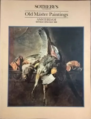 Sotheby’s Old Master Paintings Amsterdam 1989 Ca