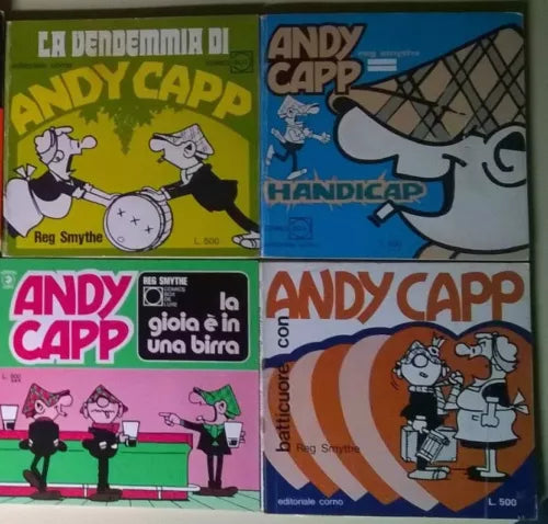 Lotto 4 Comics BoxANDY CAPP - Reg Smythe - Ed. Corno, anni '70 - L
