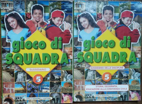 Gioco di squadra. Sussidiario Vol .5 - AA. VV. - Carlo Signorelli Editore,2004-R