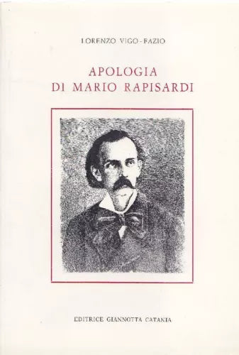 RAPISARDI - Vigo-Fazio - Apologia di Mario Rapisardi, 1983