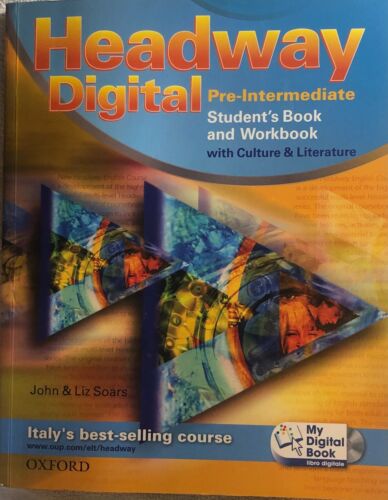 Pre-Intermediate: Student’s Book and Wokbook With Culture & Literature di John S