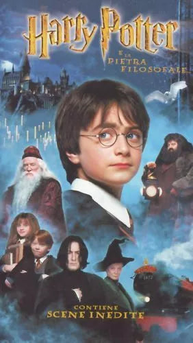 Harry Potter e la pietra filosofale - Vhs - 2002 - Warner Home Video - F