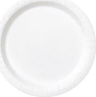 Unique Party: 16 Bright White 9In Plates Sup Qs. Piatto 23 Cm Bianco Sup