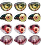 Amscan: 12 Paper Eye Patches Zombie H