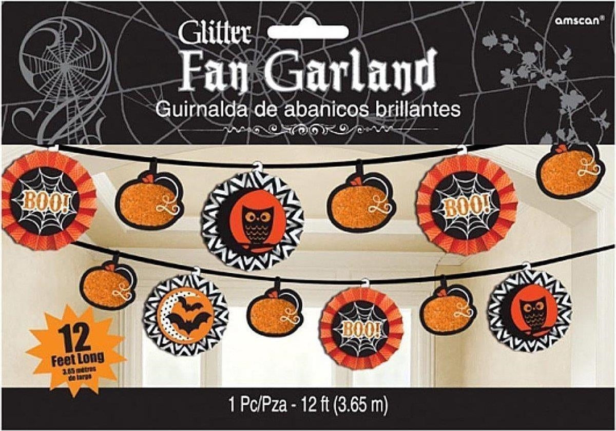 Amscan: Glitter Garland Halloween 365 Cm H