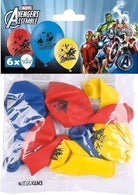 Amscan: 6 Balloons Avengers. Palloni Lattice 9" - 23 Cm Avengers