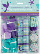 Amscan: Favorvalue Pack Mermaid Wishes 48 Parts