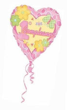 Anagram: Palloncino Mylar 1o Compleanno Rosa