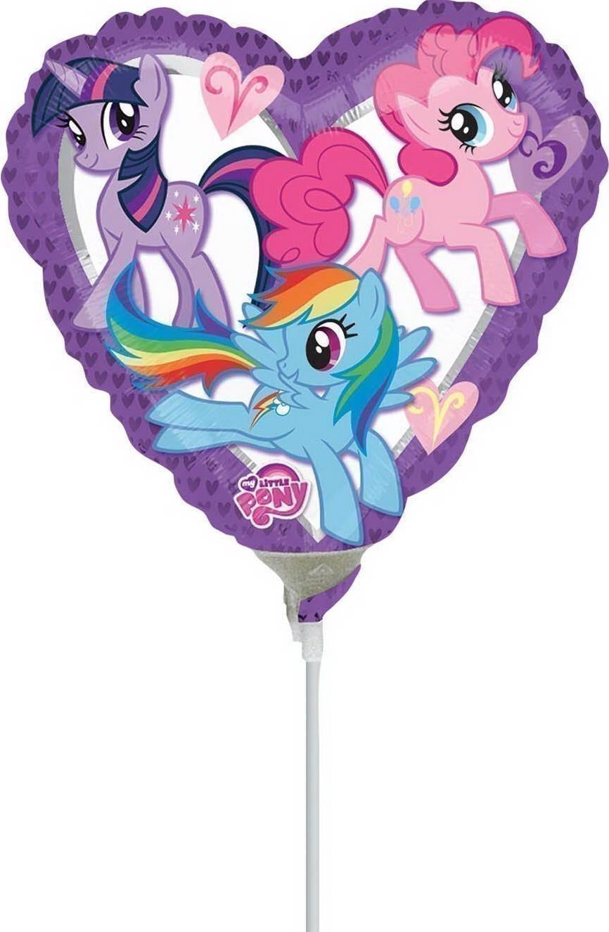 Anagram: 9 My Little Pony Heart Foil Balloon A20 Air Fill