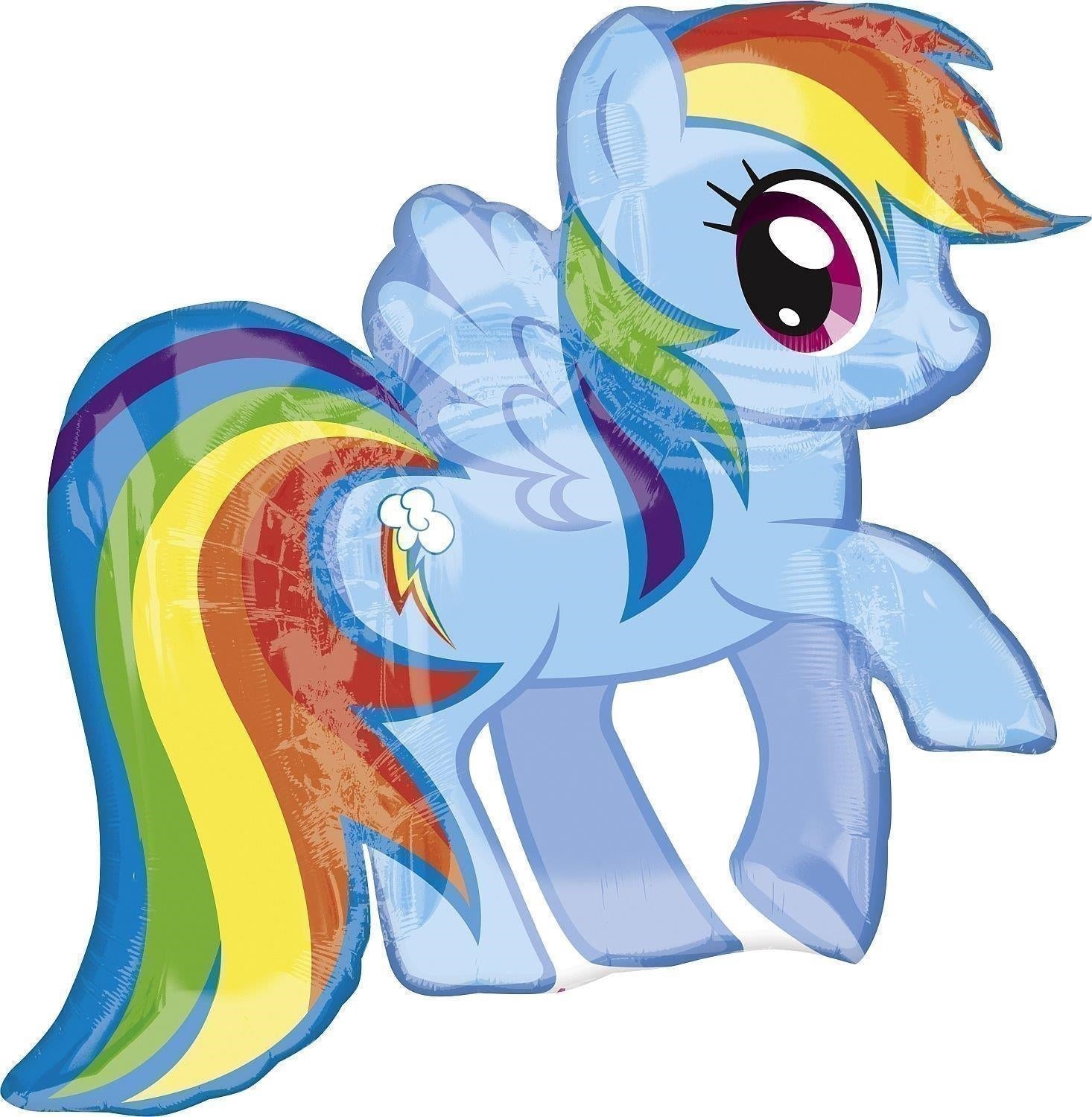 Anagram: My Little Pony: Palloncino Sagomato Mylar Rainbow