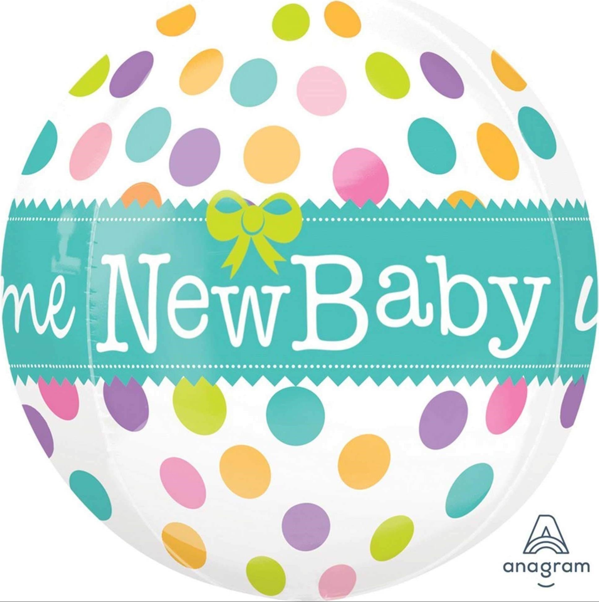 Anagram: Palloncino Mylar Welcome New Baby