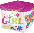 Anagram: Palloncino Mylar Cubo Bimba
