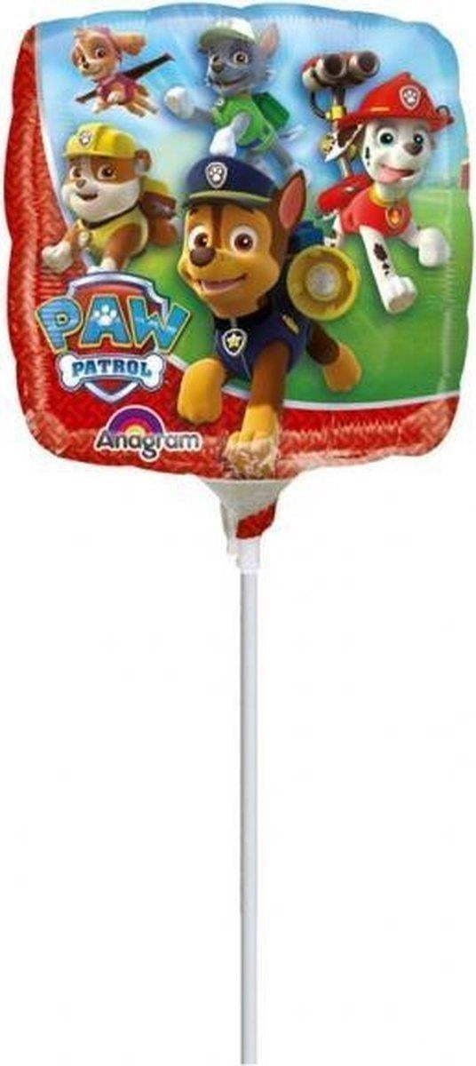 Paw Patrol: Anagram - 9/23 Cm Paw Patrol A20 S. Pallone Foil Mini 9 - Si Gonfia Ad Aria
