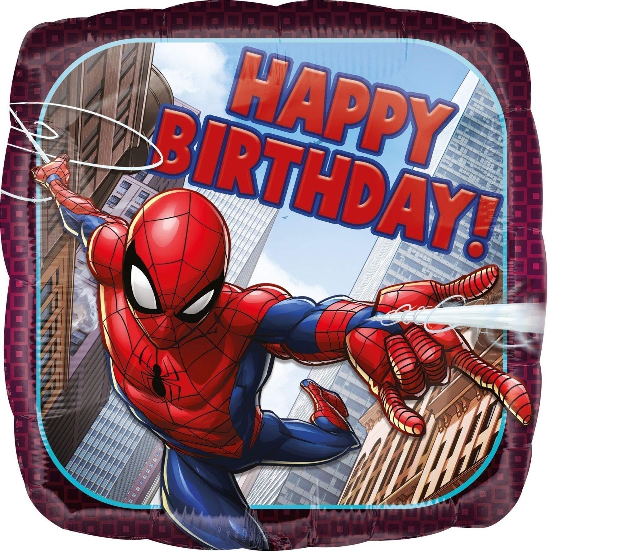 Marvel: Anagram - Sd-Isqr: Spider-Man Happy Birthday S60 S