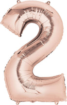 Anagram: 16 - 40 Cm Number 2 Rose Gold L16 Q
