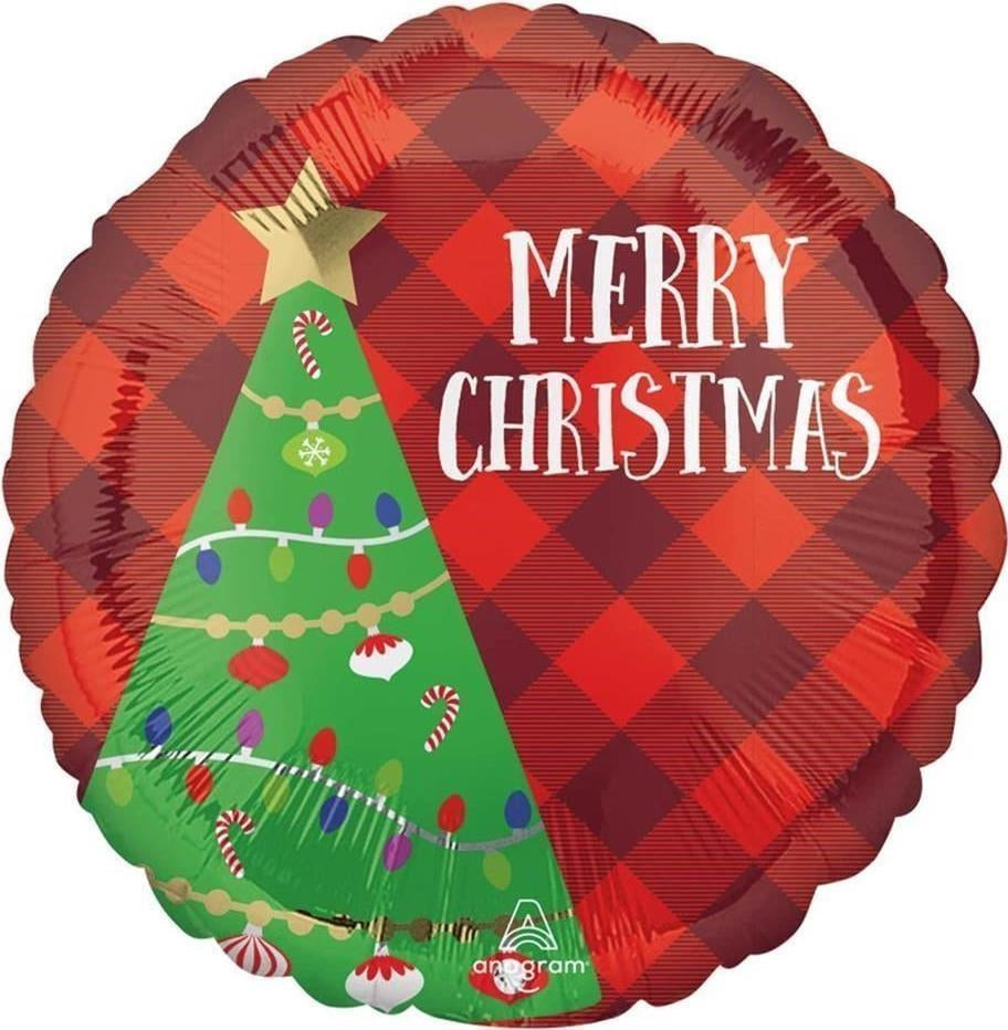 Anagram: Standard Hx Festive Christmas Tree Plaid Us S40 Qn