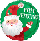 Anagram: St/Satin Santachristmas Foilballoon 45Cm S40 Sn
