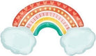 Anagram: Sup/Shaperetrorainbow Foil Balloon 93X55 P35 S