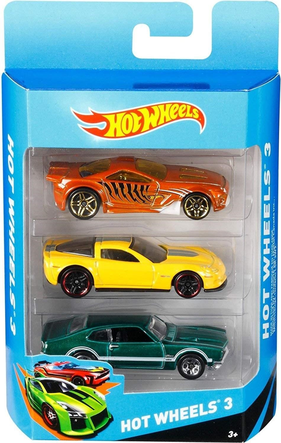 Hot Wheels: Mattel - Confezione 3 Veicoli (Assortimento)