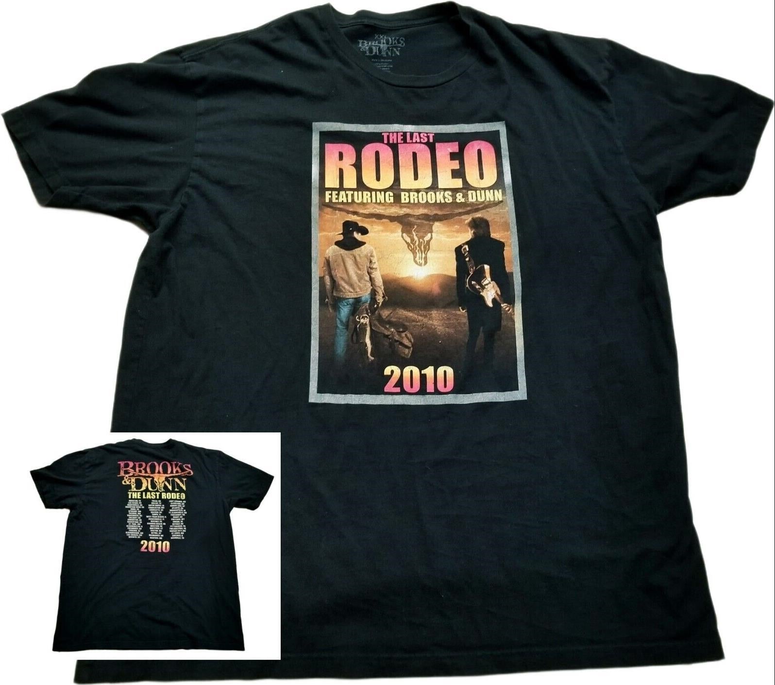 Brooks & Dunn: Last Rodeo 2010 (T-Shirt Unisex Tg. 2XL)