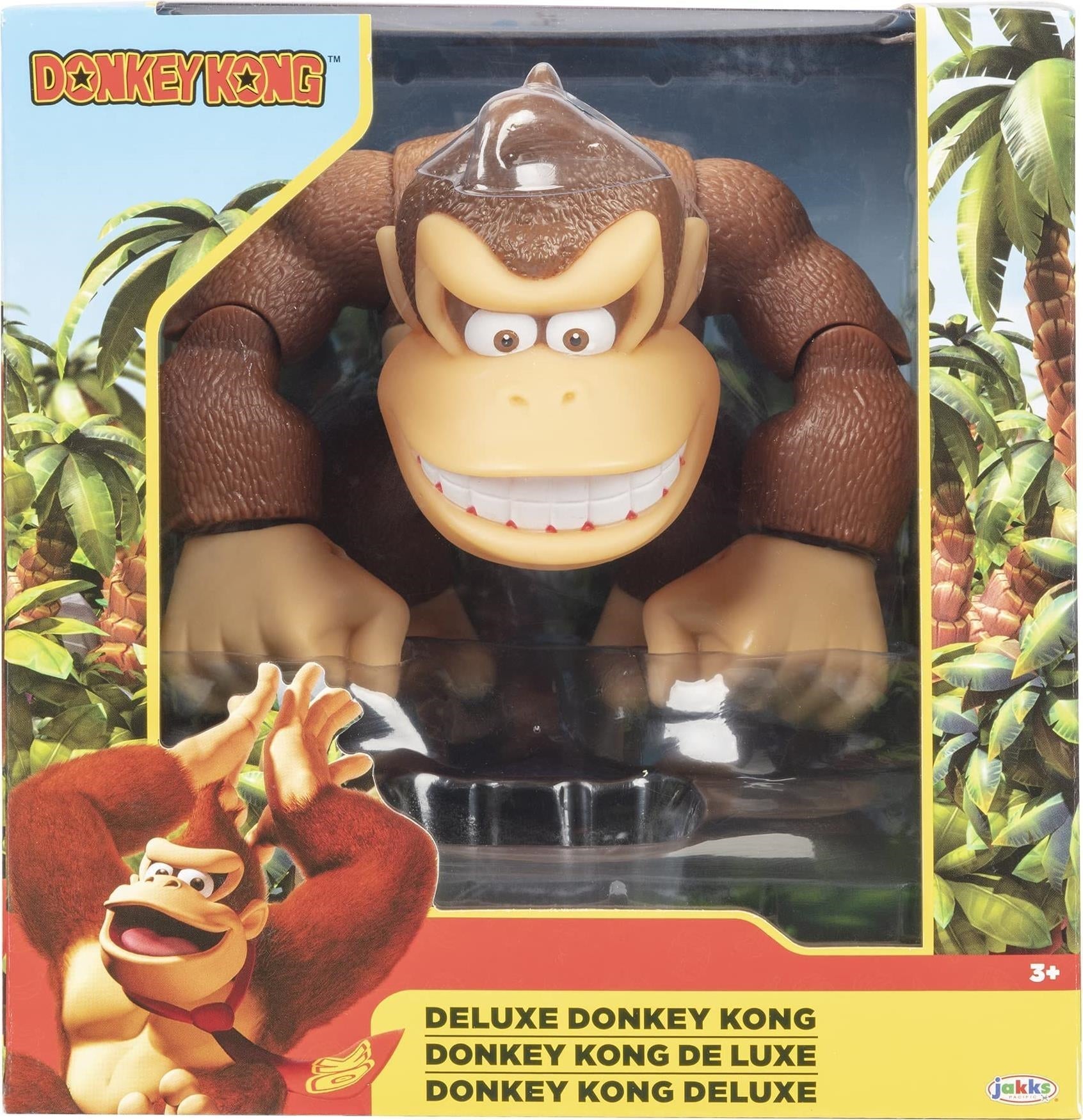 Nintendo: Jakks - Action Figure Di Donkey Kong 15 Cm