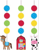 Creative Converting: Co Hng 6/3Ct Farmhouse Fun Qs