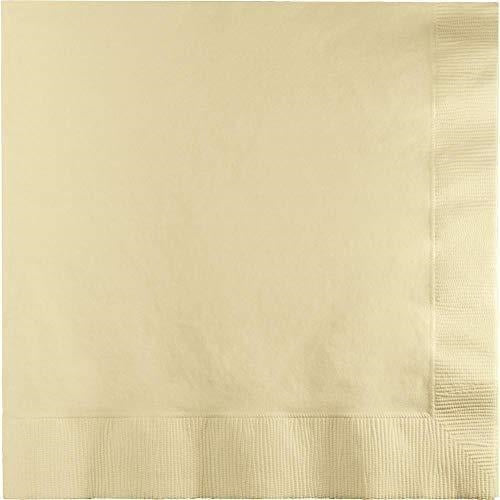 Creative Converting: Ln 10/50Ct 3P Ivory Qs