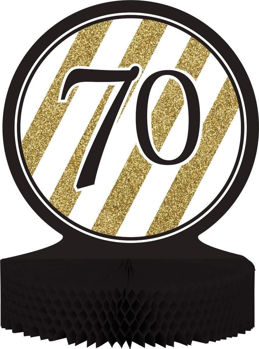 Creative Converting: Cp Hc 6/1Ct 70 Black & Gold