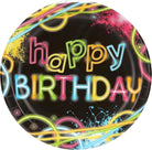 Creative Converting: Plt9 Ss 12/8Ct Glow Party Qs