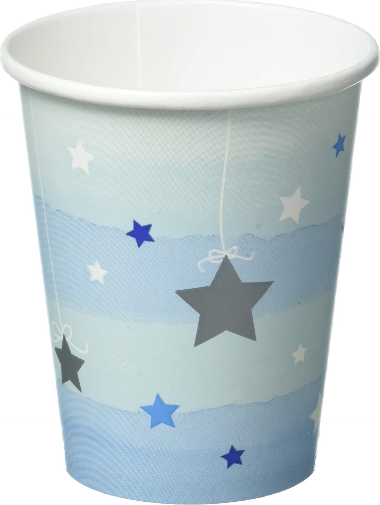 Creative Converting: 9Cup 12/8Ct One Little Star Boy Qs