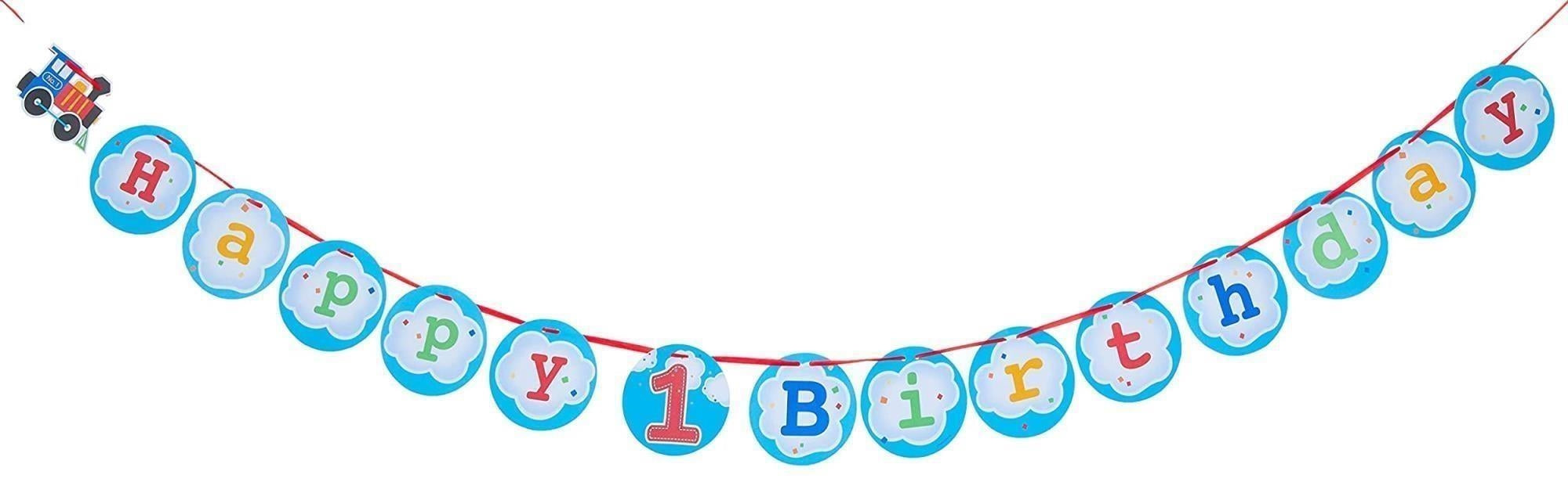 Creative Converting: Striscione a Nastro Treno Happy Birthday
