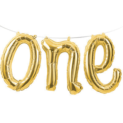 Creative Converting: Bnr Bln 12/1 Gold One Qs