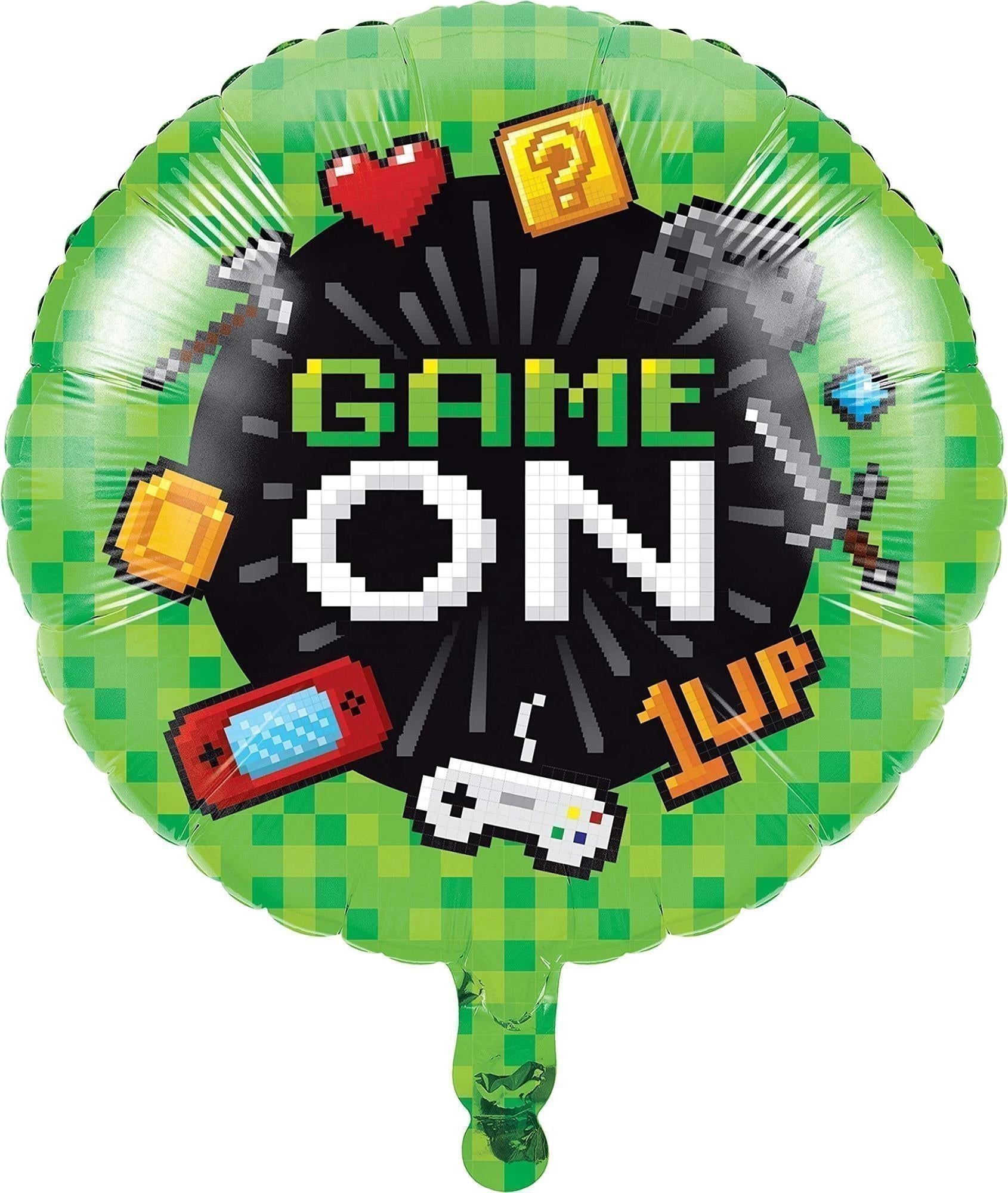 Creative Converting: Bln Met 10/1Ct 18 Gaming Party Qs