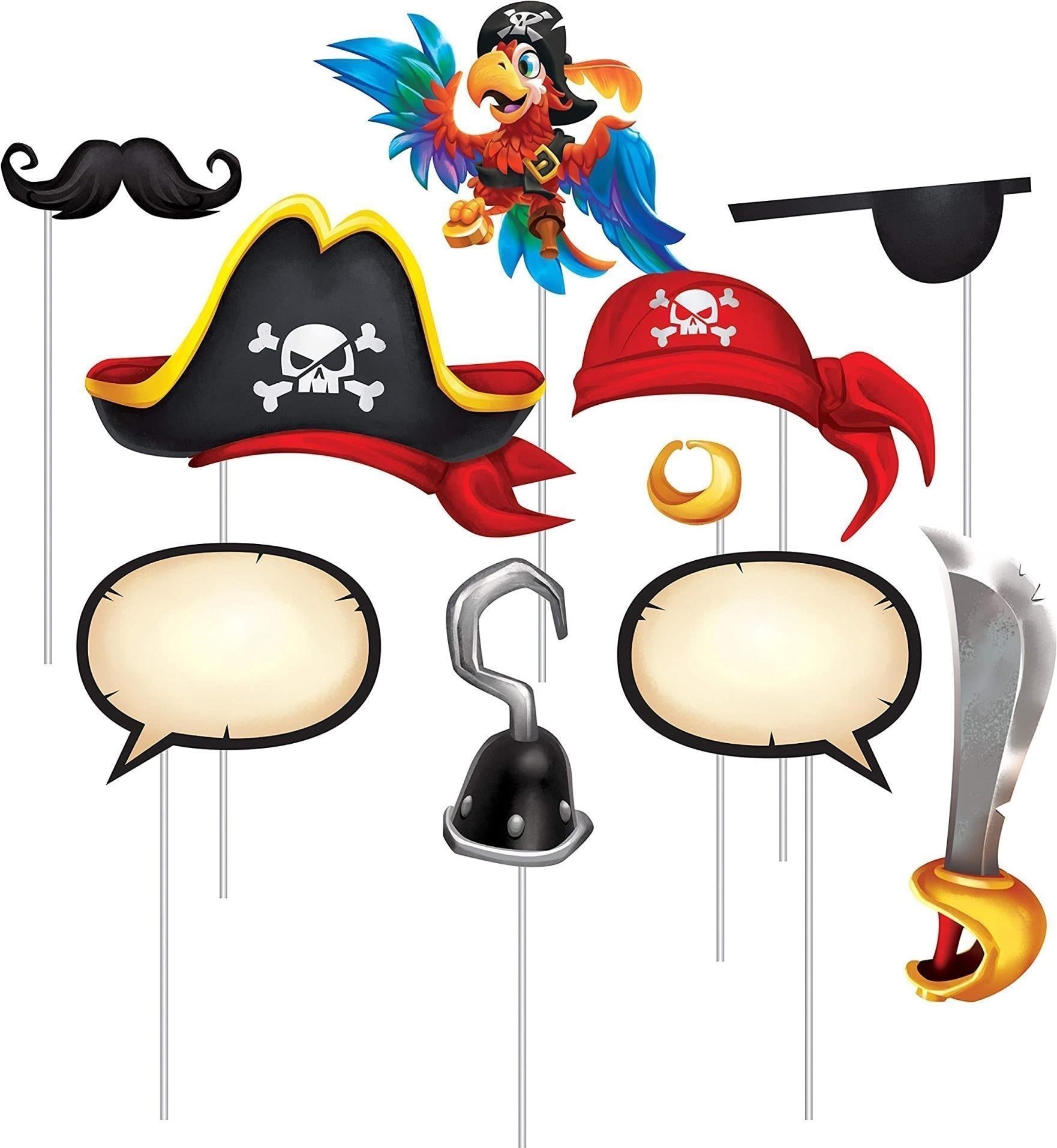 Creative Converting: Photo Props 6/10Ct Pirate Treasure Qs