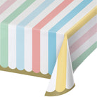 Creative Converting: Tc Pr Aop 6/1Ct 54X102 Pastel Cel. Qs