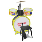 Bontempi 51 4507: Batteria Classica 4 Elementi, Con Sgabello E 2 Bacchette