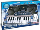 Bontempi 54 2010 - Tappeto Musicale Elettronico, Con Tastiera A 24 Tasti 4 Pads E Scratch Pad Con 3 Effetti Sonori. 8 Suoni, 8 Ritmi, 9 Brani Preregis