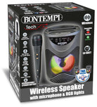 Bontempi 49 1010: Amplificatore Wireless Con Microfono Dinamico, Effetti Luminosi Ed Effetto Eco