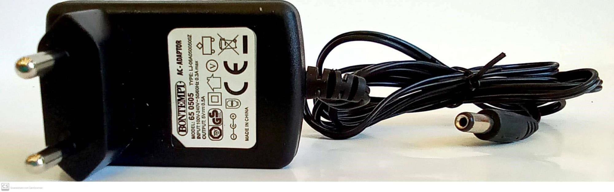 Bontempi Adattatore Per Alimentazione Da Rete 5 Volt