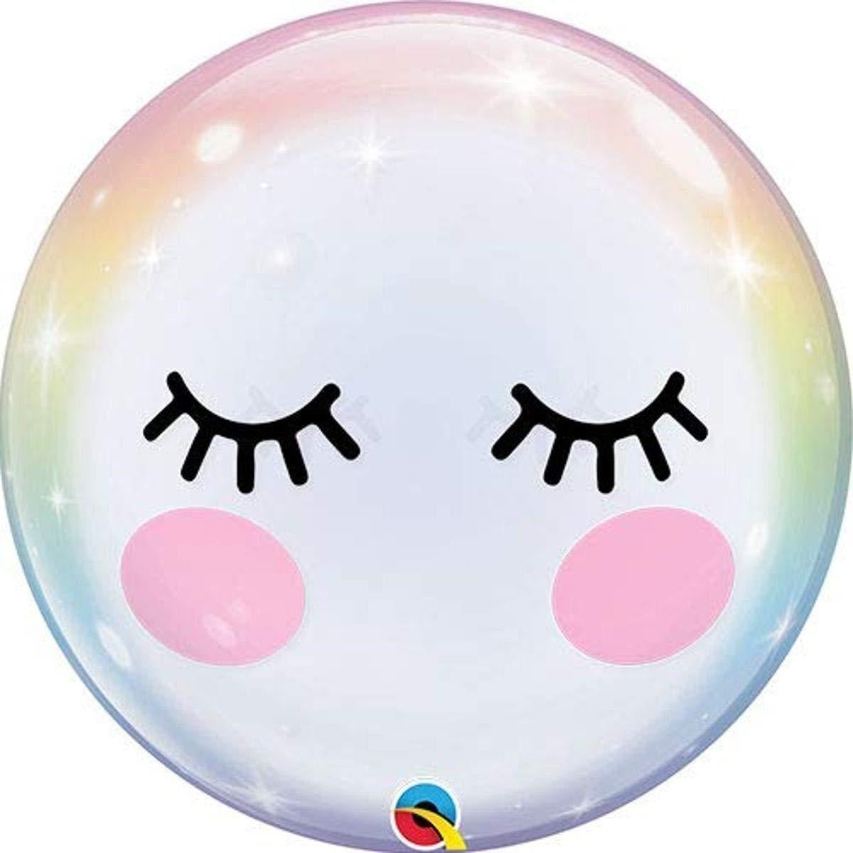 Bubble Unicorn Pastel Eyelashes 56 cm