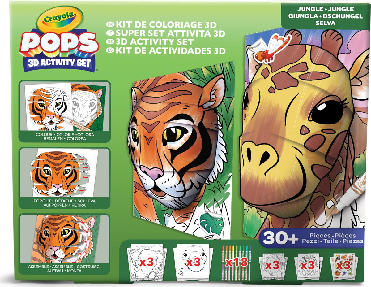 Crayola: Super Set Pops Giungla