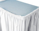 Creative Converting: Ts Pl 6/1Ct White Tblskrt Qs. Gonna Plastica 74 X 420 Cm Bianco