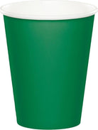 Creative Converting: 9Cup 12/8Ct Emerald Green Qs