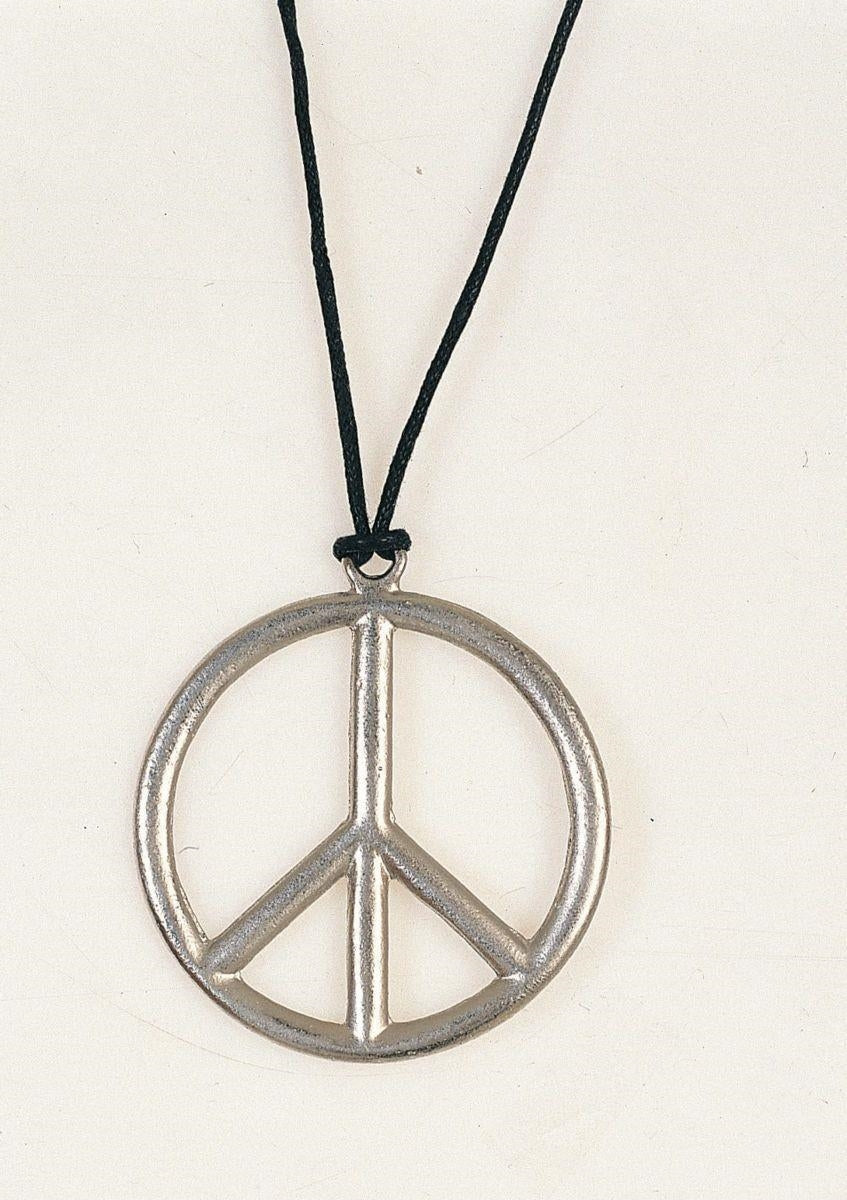 Rubies: Hippies - Metal Peace Pendant