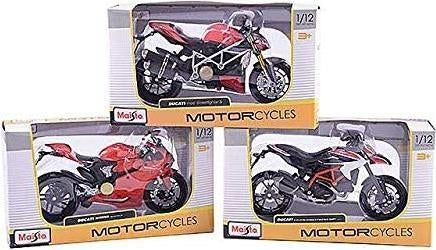 Maisto: Moto Ducati 1:12 (Assortimento)